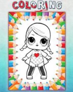 How To Color LOL Doll Surprise -New lol doll games游戏截图3