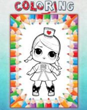 How To Color LOL Doll Surprise -New lol doll games游戏截图5