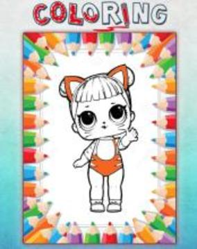 How To Color LOL Doll Surprise -New lol doll games游戏截图4