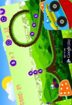 Super Adventure Doraimonne Hill Jungle Racing游戏截图3