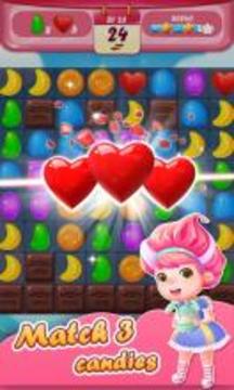 Candy Sweeten - Match 3 Fever & Matching Adventure游戏截图2