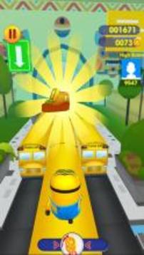 Subway Banana Run Minion Rush Dash游戏截图1