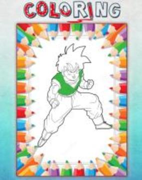 How To Color Dragon Ball Z -dbz new games游戏截图3