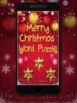 Merry Christmas Word Puzzle游戏截图1