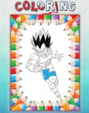 How To Color Dragon Ball Z -dbz new games游戏截图2