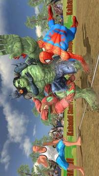Superheroes Kabaddi Mayhem : Kabaddi Fighting Hero游戏截图2