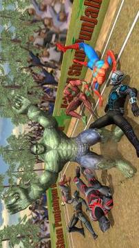 Superheroes Kabaddi Mayhem : Kabaddi Fighting Hero游戏截图4