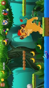 Jungle Lion Hero Adventures Run游戏截图4