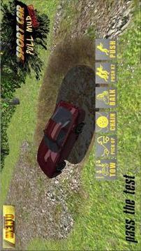 Sport Car Pull Mud Simulator游戏截图2