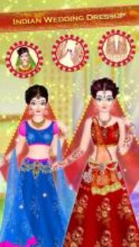 Indian Wedding Bridal Makeover and Makeup游戏截图3