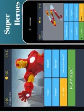 Scratch & Guess the Super Heroes, Movies, Animals游戏截图1