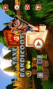 Super Adventure of Crash Bandicoot 3D游戏截图1