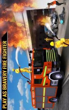 Real City Heroes Fire Fighter Games 2018 *游戏截图3