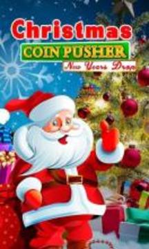 Christmas Coin Pusher - New Years Drop游戏截图1