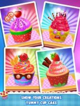 Cup_Cake_Maker_For_Cooking游戏截图5