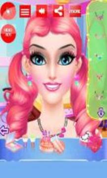 ВАRВIE dress up games makeup princess fashion spa游戏截图10