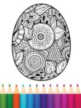 Surprise Eggs: Colouring Book游戏截图3