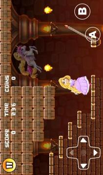 Adventures Princesse Rapunzel Runner Dash游戏截图3