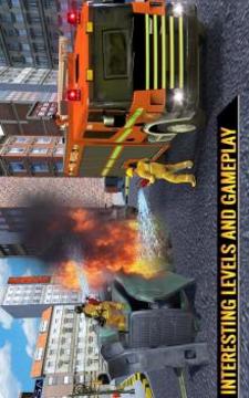 Real City Heroes Fire Fighter Games 2018 *游戏截图2