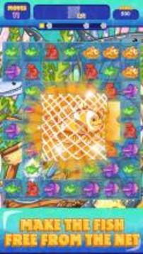 Sea Treasures - Match 3 Connect游戏截图5