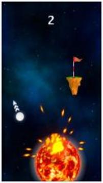 Space Golf Asteroids游戏截图2