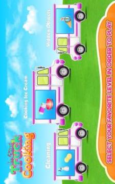 Ice Cream Truck Cooking游戏截图2