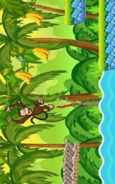 Curious monkey George banana island alphabet游戏截图2