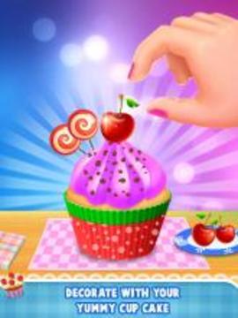 Cup_Cake_Maker_For_Cooking游戏截图1