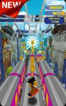 Subway GOKU Dragon Run游戏截图2
