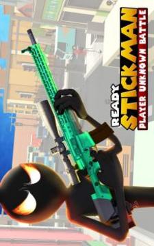 Ready Stickman Player Unknown Battle游戏截图5