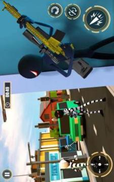 Ready Stickman Player Unknown Battle游戏截图3