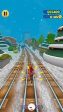 Santa Runner: Subway Surfer 3D游戏截图4