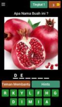 Edukasi Anak : Tebak Gambar Buah游戏截图1