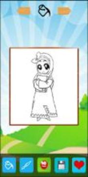 Coloring Beautiful Princes游戏截图3