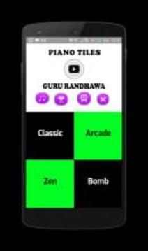 Guru Randawa Piano Tiles游戏截图2