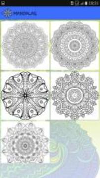 Mandala - Coloring Book Free for Adults and animal游戏截图4