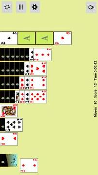 Klondike Solitaire with Leaderboards游戏截图2