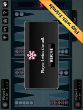 Winter Backgammon游戏截图3