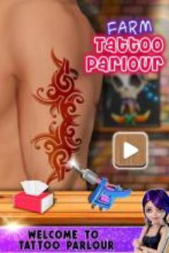 Farm Tattoo Parlour Shop - Draw Artist游戏截图1