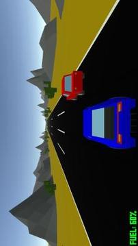 Pixel Driver - Fast paced infinite driving游戏截图1