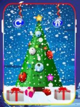 美丽 华美 圣诞 树木 装饰游戏截图4