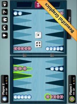 Winter Backgammon游戏截图4