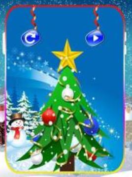 美丽 华美 圣诞 树木 装饰游戏截图3