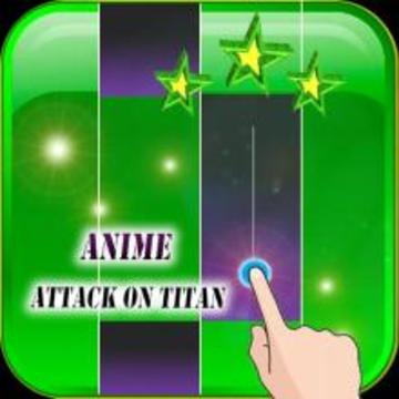 Anime piano tiles of attack on titan游戏截图1