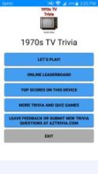 1970s TV Trivia游戏截图1