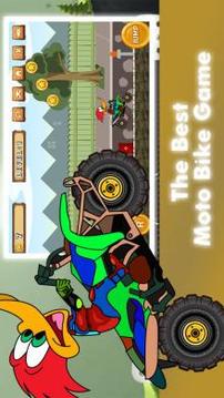 Woody Motor Woodpecker Dirt Bike Stun Chalange游戏截图1