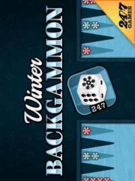 Winter Backgammon游戏截图5