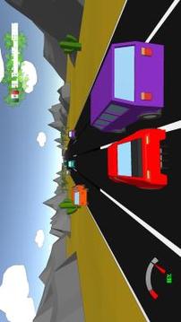 Pixel Driver - Fast paced infinite driving游戏截图5