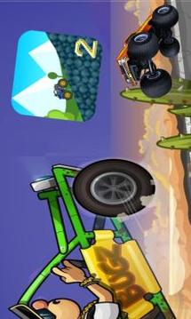 Mad Truck - Hill Racing Car Climb 2游戏截图1