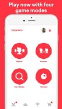 Swoords - Free multiplayer word game游戏截图1